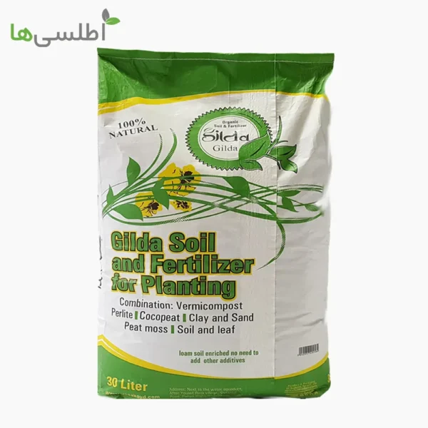 گیلدا 6 خاک بستر آماده کاشت گیلدا 30 لیتر