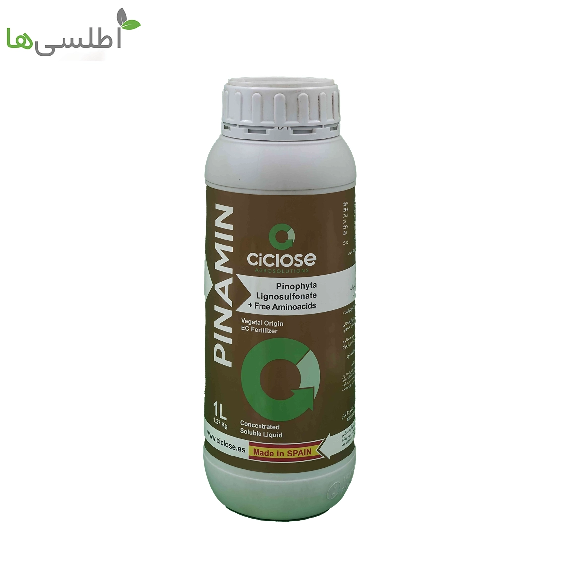 کود سرم گیاهی تقویت کننده مایع سیکلوز اگریسلوشن (پنامین) 1 لیتر. کود سرم گیاهی تقویت کننده مایع سیکلوز اگریسلوشن (پنامین) 1 لیتر